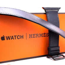 Load image into Gallery viewer, Hermès Double Tour 41mm Attelage Apple Watch Band (Black)