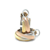 Cartier 18ct Tri Gold Trinity Earrings 13.73g