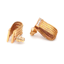 Load image into Gallery viewer, 22ct Yellow Gold Turkish Diamond Earrings