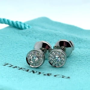 Tiffany & Co Diamond Stud Earrings 0.50ct