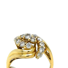 Load image into Gallery viewer, Cerrone 18ct Yellow Gold Diamond Cluster Ring 0.80ct