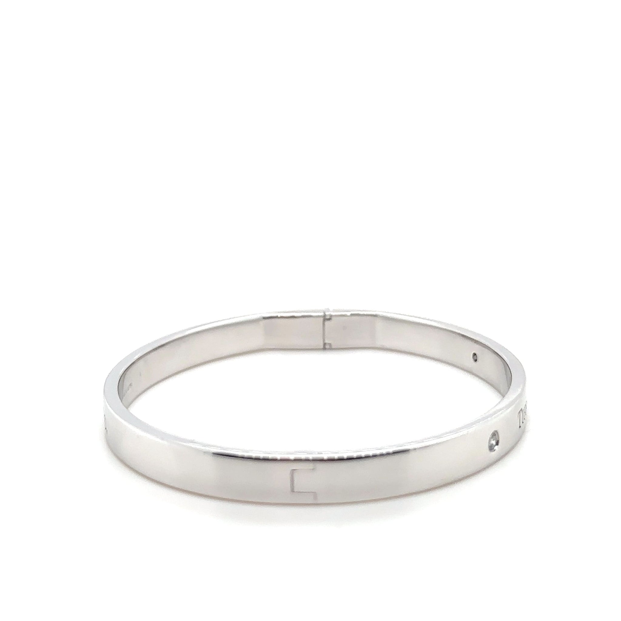 Tiffany Co Diamond Hinged Bangle 0.10ct Buy Tiffany at LBJ