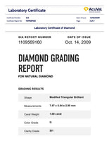 Load image into Gallery viewer, GIA Diamond Engagement Ring 1.35ct