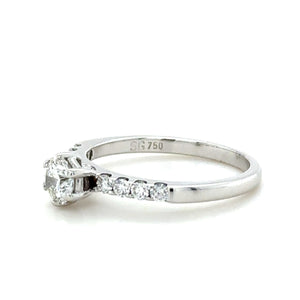 Bespoke Diamond Engagement Ring 0.79ct