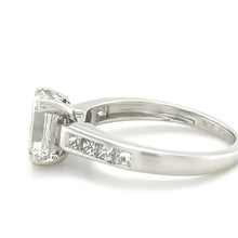 Load image into Gallery viewer, DCLA 18ct White Gold and Platinum Diamond Engagement Ring 1.94ct
