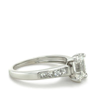 Load image into Gallery viewer, DCLA 18ct White Gold and Platinum Diamond Engagement Ring 1.94ct