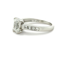 Load image into Gallery viewer, DCLA 18ct White Gold and Platinum Diamond Engagement Ring 1.94ct