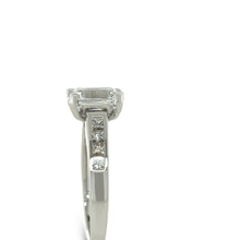 Load image into Gallery viewer, DCLA 18ct White Gold and Platinum Diamond Engagement Ring 1.94ct