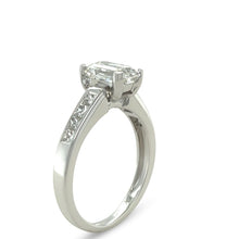 Load image into Gallery viewer, DCLA 18ct White Gold and Platinum Diamond Engagement Ring 1.94ct