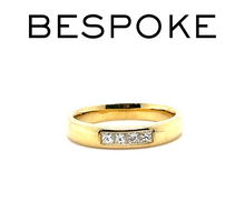 Load image into Gallery viewer, Bespoke Four Stone Diamond Ring 0.24ct