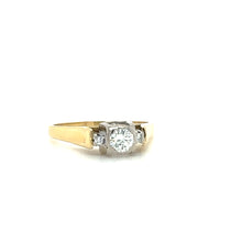 Load image into Gallery viewer, Bespoke 18ct Yellow Gold Diamond Ring 0.43ct