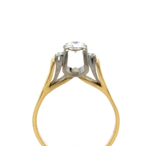 Bespoke 18ct Yellow Gold Diamond Ring 0.43ct