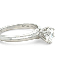 Load image into Gallery viewer, Tiffany &amp; Co Engagement Ring 0.94ct