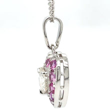 Load image into Gallery viewer, Bespoke Diamond Heart Pendant 3.15ct