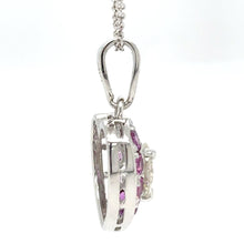 Load image into Gallery viewer, Bespoke Diamond Heart Pendant 3.15ct