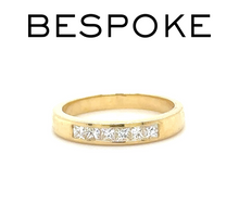Load image into Gallery viewer, Bespoke Six Stone Diamond Ring 0.40ct