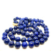 Bespoke Lapis-Lazuli Bead Knotted Necklace