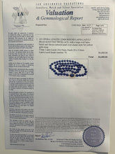 Load image into Gallery viewer, Bespoke Lapis-Lazuli Bead Knotted Necklace
