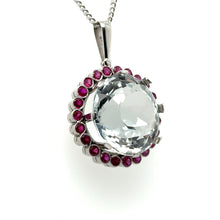 Load image into Gallery viewer, Bespoke Rock Crystal Cluster Pendant 30ct