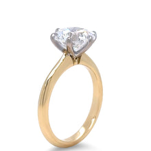 Load image into Gallery viewer, GIA 18ct Yellow &amp; White Gold Diamond Solitaire Ring 3.01ct 5.04g