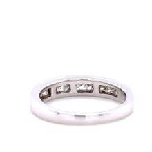 Load image into Gallery viewer, 18ct White Gold Diamond Half Eternity Ring 1.00ct 3.8g