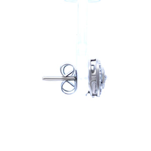 9ct White Gold Diamond Earrings 0.26ct 1.3g