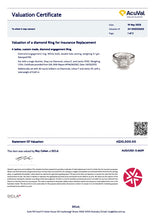 Load image into Gallery viewer, Bespoke 18ct White Gold Diamond Engagement Ring 1.61ct