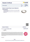 Bespoke 18ct White Gold Half Eternity Ring 0.44ct