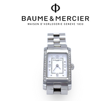 Load image into Gallery viewer, Baume &amp; Mercier Stainless Steel Hampton Diamond Watch 22mm