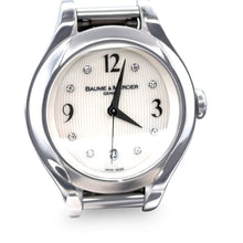 Load image into Gallery viewer, Baume &amp; Mercier Stainless Steel Ilea Diamond Dial Watch 30mm