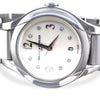 Baume & Mercier Stainless Steel Ilea Diamond Dial Watch 30mm