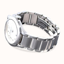 Load image into Gallery viewer, Baume &amp; Mercier Stainless Steel Ilea Diamond Dial Watch 30mm