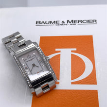 Load image into Gallery viewer, Baume &amp; Mercier Stainless Steel Hampton Diamond Watch 22mm
