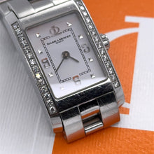 Load image into Gallery viewer, Baume &amp; Mercier Stainless Steel Hampton Diamond Watch 22mm