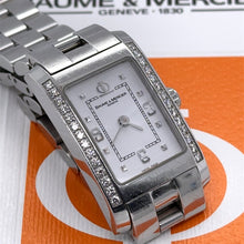 Load image into Gallery viewer, Baume &amp; Mercier Stainless Steel Hampton Diamond Watch 22mm