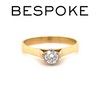 Bespoke 18ct Yellow Gold Diamond Ring 0.35ct