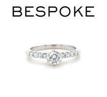 Load image into Gallery viewer, Bespoke Diamond Engagement Ring 0.79ct