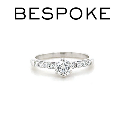 Bespoke Diamond Engagement Ring 0.79ct