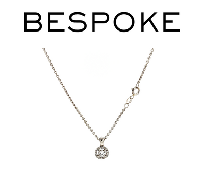 Bespoke Diamond Cluster Necklace 0.31ct