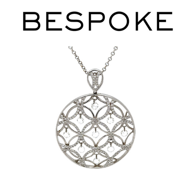 Bespoke Diamond Circular Pendant 1.80ct