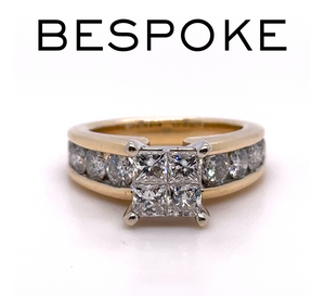 Bespoke Diamond Engagement Ring 1.20ct