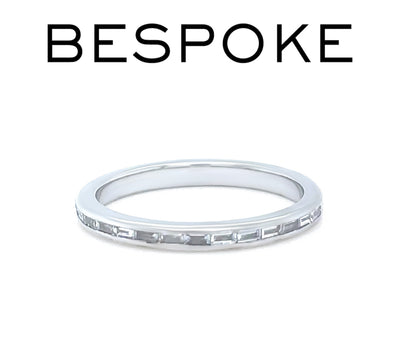 14ct White Gold Diamond Full Eternity Ring 0.45ct 2.2g