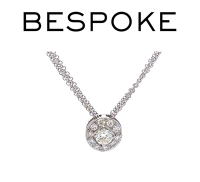 Bespoke Diamond Pendant Necklace 0.65ct