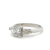 Bespoke 18ct White Gold Diamond Engagement Ring 1.64ct