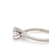 GIA Platinum Diamond Engagement Ring 0.87ct