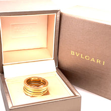 Load image into Gallery viewer, Bvlgari 18ct Yellow Gold B.Zero1 3-Band Ring 9.88g