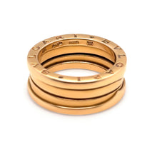Load image into Gallery viewer, Bvlgari 18ct Yellow Gold B.Zero1 3-Band Ring 9.88g