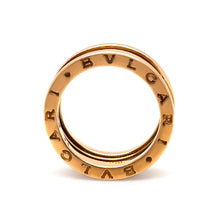 Load image into Gallery viewer, Bvlgari 18ct Yellow Gold B.Zero1 3-Band Ring 9.88g