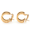 Bvlgari B.Zero1 18ct Yellow Gold Hoop Earrings 15.93g