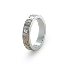 Load image into Gallery viewer, Bvlgari B.zero1 18ct White Gold Diamond Ring 0.04ct 7g